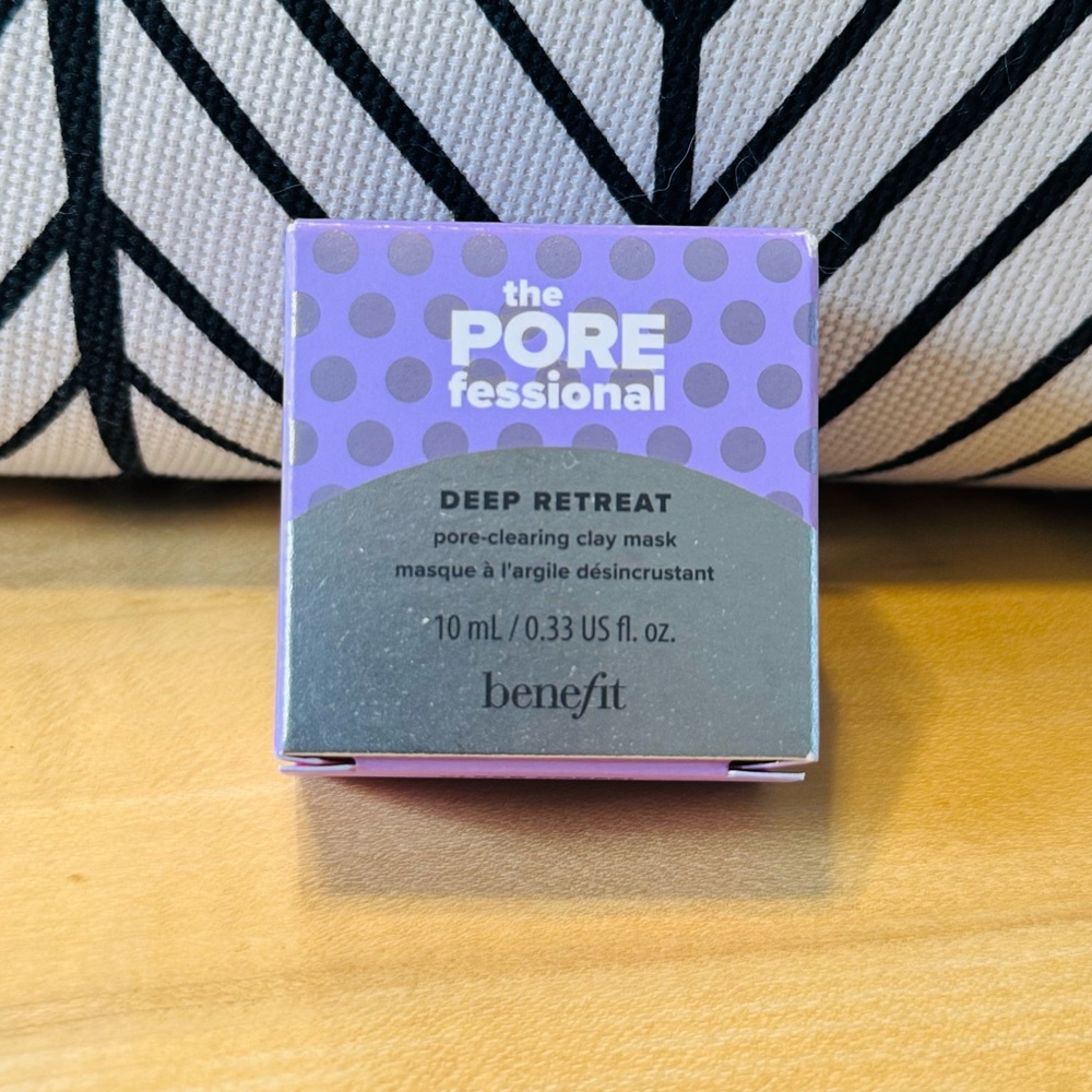 Benefit POREfessional Deep Retreat Clay Mask 10ml - new